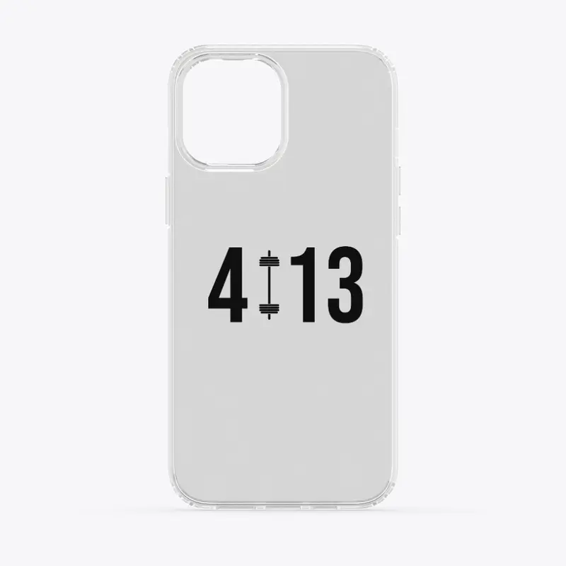 Clear 4:13 Iphone Case