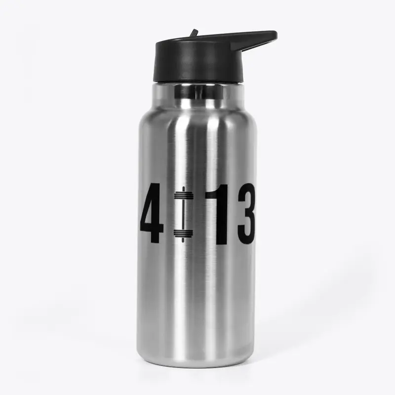 4:13 Stainless Water bottle 